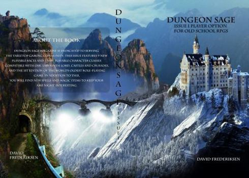 Paperback Dungeon Sage: Issue 1 Player Options for Old School RPGs Book
