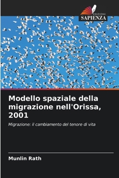 Paperback Modello spaziale della migrazione nell'Orissa, 2001 [Italian] Book