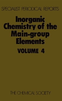Inorganic Chemistry of the Main-Group Elements vol 4