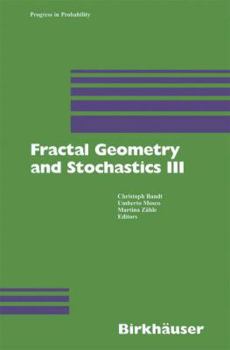 Paperback Fractal Geometry and Stochastics III Book