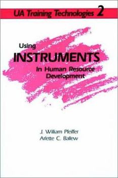 Paperback Pfeiffer and Company Instrumentation Software (Pcis): Using Instruments in Human Resources Development (Hrd) Book