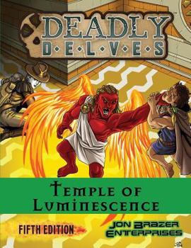 Paperback Deadly Delves: Temple of Luminescence (D&D 5e) Book