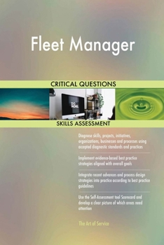 Paperback Fleet Manager Critical Questions Skills Assessment Book