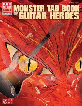 Paperback Monster Tab Book of Guitar Heroes Book