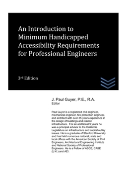 Paperback An Introduction to Minimum Handicapped Accessibility Requirements for Professional Engineers Book