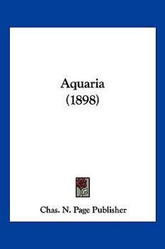 Paperback Aquaria (1898) Book