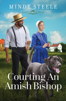 Paperback Courting an Amish Bishop: Volume 4 Book