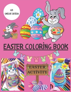 Paperback Easter coloring book