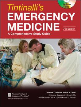 Hardcover Tintinalli's Emergency Medicine: A Comprehensive Study Guide [With DVD] Book