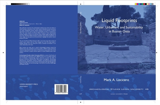 Paperback Liquid Footprints: Water, Urbanism, and Sustainability in Roman Ostia Book