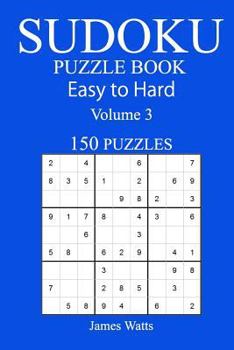Paperback 150 Easy to Hard Sudoku Puzzle Book