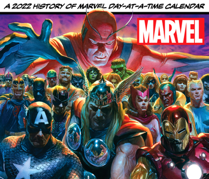 Calendar 2022 History of Marvel Box Book