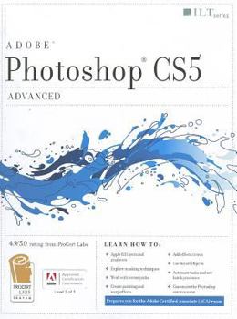 Paperback Photoshop Cs5: Advanced, Aca Edition + Certblaster Book