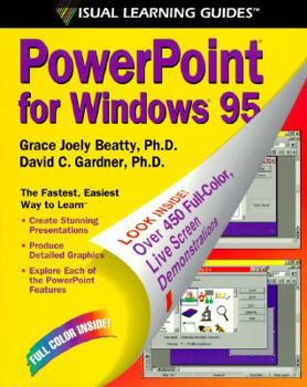 Paperback PowerPoint for Windows 95: The Visual Learning Guide Book