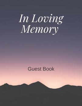 Paperback In Loving Memory: Guest Book