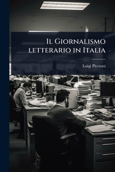 Paperback Il Giornalismo letterario in Italia [Italian] Book