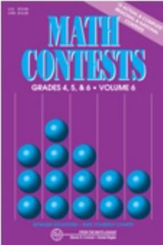 Paperback Math Contests For Grades 4, 5, and 6: School Years 2006-2007 Through 2010-2011 Book