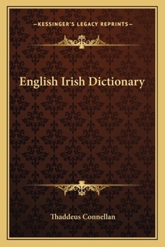 Paperback English Irish Dictionary Book