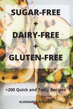 Paperback Sugar-Free + Dairy-Free + Gluten-Free Book