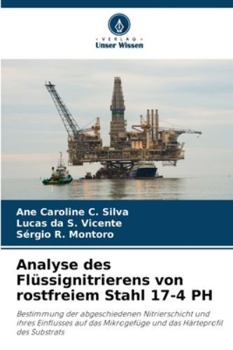 Analyse des Flüssignitrierens von rostfreiem Stahl 17-4 PH: Bestimmung der abgeschiedenen Nitrierschicht und ihres Einflusses auf das Mikrogefüge und das Härteprofil des Substrats (German Edition)