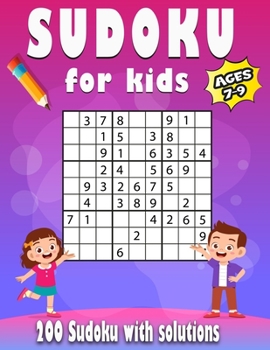 Paperback Sudoku For Kids Ages 7-9 Book