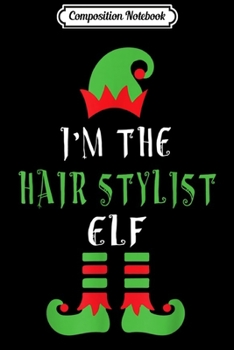 Composition Notebook: I'm The Handsome Elf Matching Family Group Christmas  Journal/Notebook Blank Lined Ruled 6x9 100 Pages