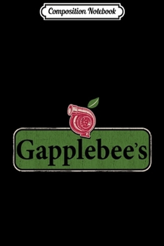 Paperback Composition Notebook: Vintage Gapplebee's Drag Racing - Funny Car Guy Pullover Hoodie Journal/Notebook Blank Lined Ruled 6x9 100 Pages Book