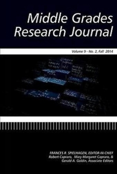Paperback Middle Grades Research Journal Vol 9 Issue 3 Book