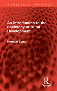 Hardcover An Introduction to the Sociology of Rural Development Book