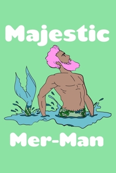 Paperback Majestic Mer Man: Personal Expense Tracker Book