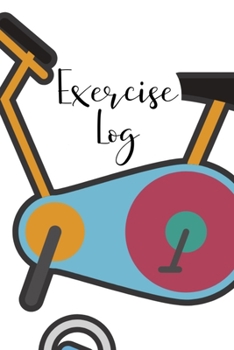 Paperback Exercise Log: Fitness Tracker Daily Workout Log and Action Plan Book