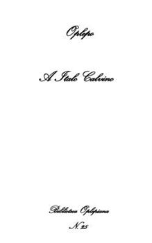 Paperback A Italo Calvino [Italian] Book