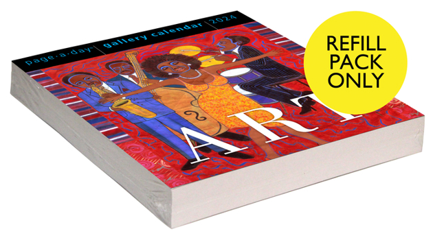 Calendar Art Page-A-Day(r) Gallery Calendar Refill Pack 2024 Book