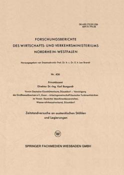 Paperback Zeitstandversuche an Austenitischen Stählen Und Legierungen [German] Book