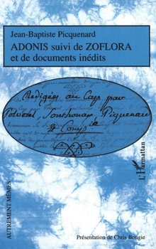 Paperback Adonis: Suivi de ZOFLORA Et de documents inédits [French] Book