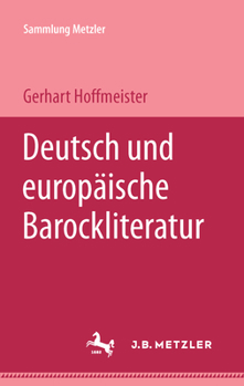 Paperback Deutsche Und Europäische Barockliteratur [German] Book
