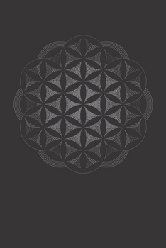 sacred geometry flower of life line art: 6" x 9" dotted grid blank 120 pages, bullet journal, notebook or diary