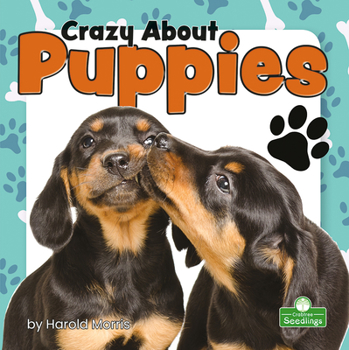 Library Binding Crazy about Puppies Book