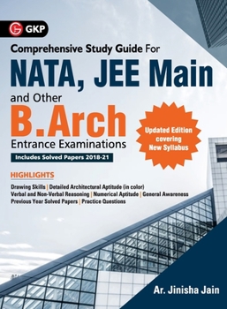 Paperback GKP's NATA, JEE Main and other B.Arch Entrance Examinations Guide Book