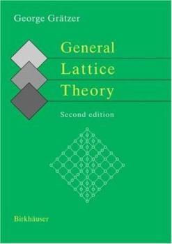 Paperback General Lattice Theory: Second Edition Book