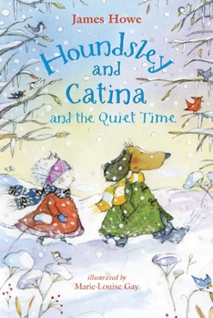 Hardcover Houndsley and Catina and the Quiet Time Book