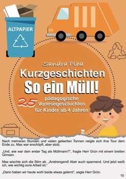 KitaFix-Kurzgeschichten So ein Müll!: 25 pädagogische Vorlesegeschichten für Kinder ab 4 Jahren (German Edition)