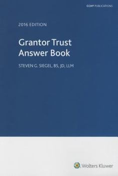 Paperback Grantor Trust Answer Book 2016 Book