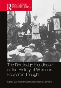 Hardcover Routledge Handbook of the History of Women's Economic Thought Book