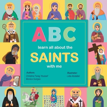 Paperback ABC Learn all about the Saints with me Book