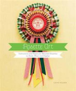 Paperback Rosette Art [With Paper] Book