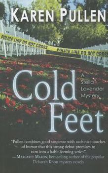 Hardcover Cold Feet: A Stella Lavender Mystery Book