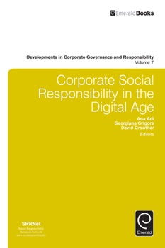 Hardcover Corporate Social Responsibility in the Digital Age Book