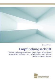 Paperback Empfindungsschrift [German] Book