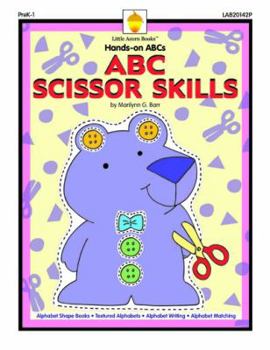 Paperback ABC Scissor Skills Book